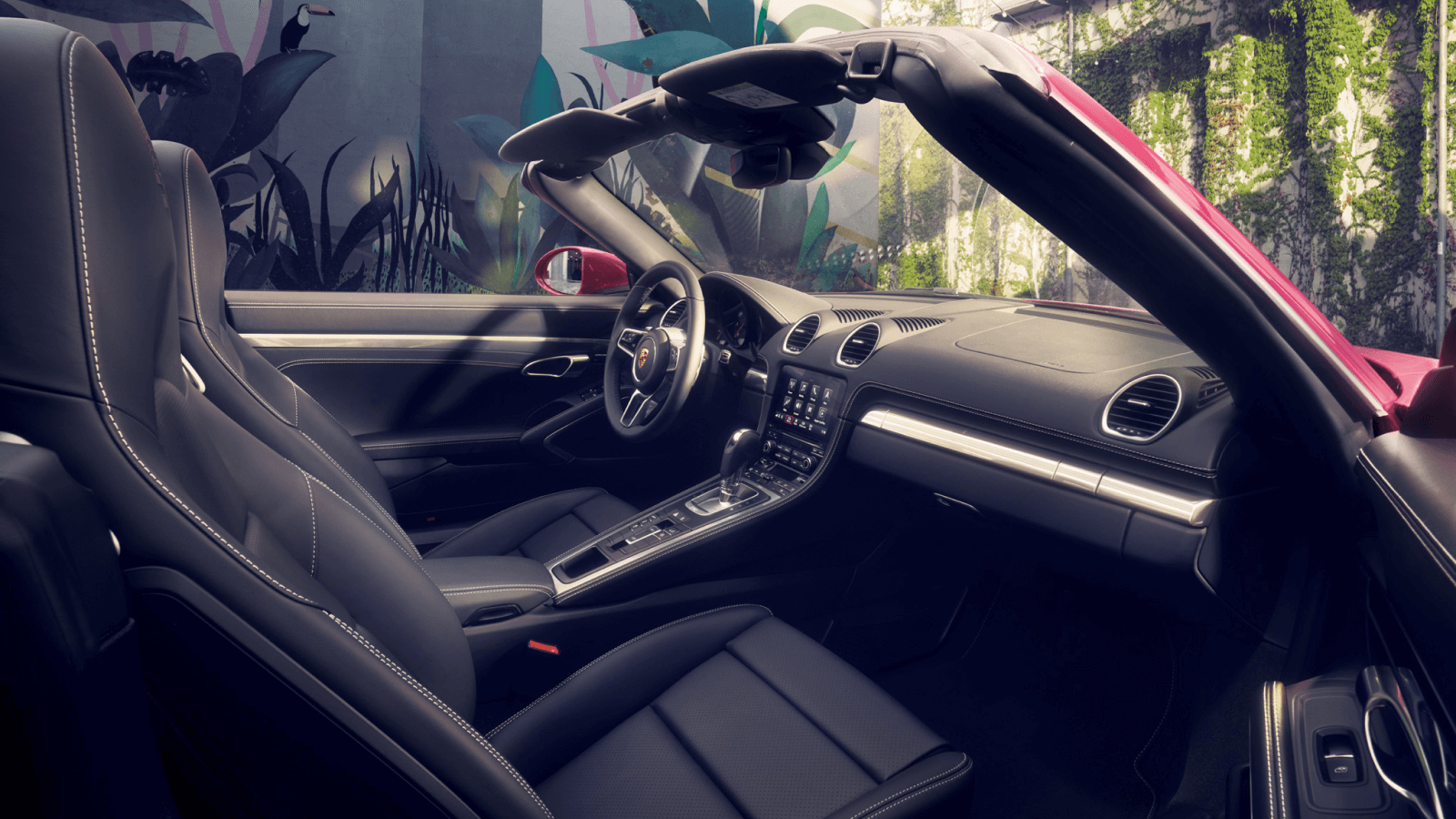 Porsche-Boxster Interior Cockpit